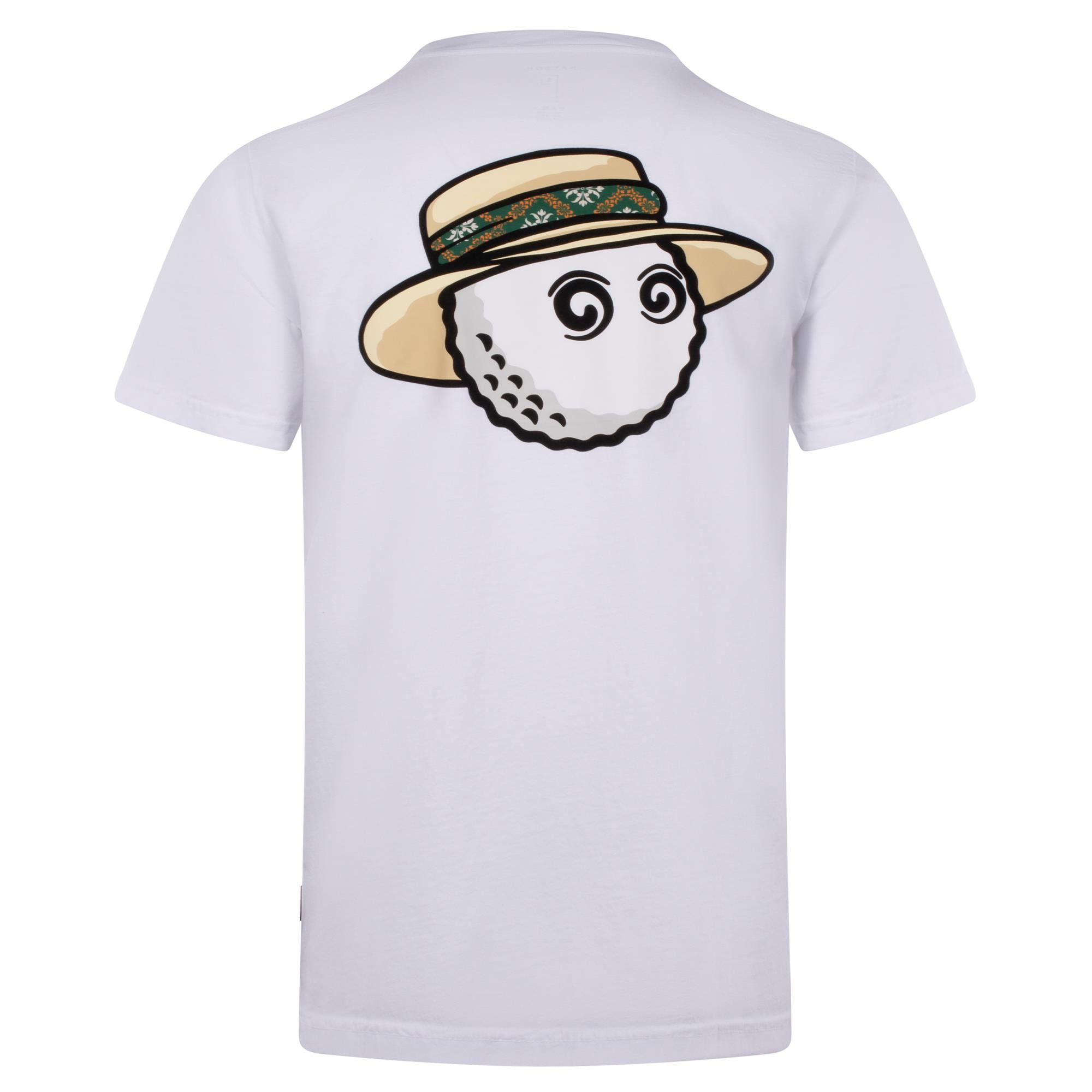 Malbon Golf Vacation T-Shirt White